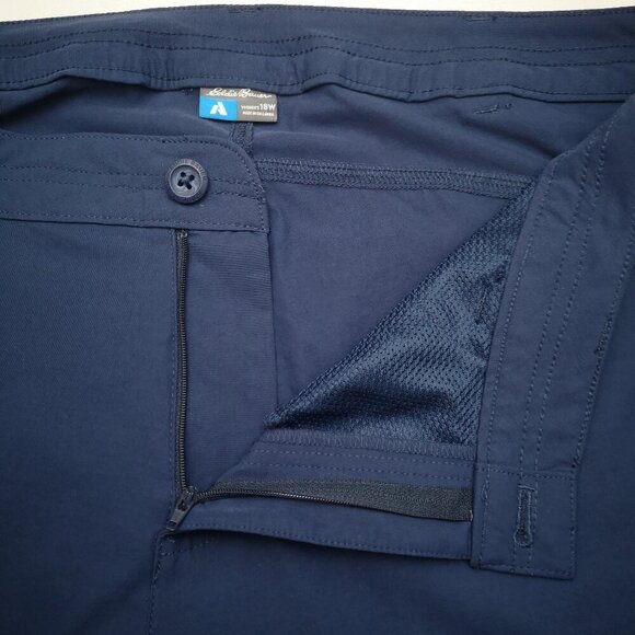 Eddie Bauer First Ascent Ladies Size 18W Navy Hiking Pants - Picture 9 of 15